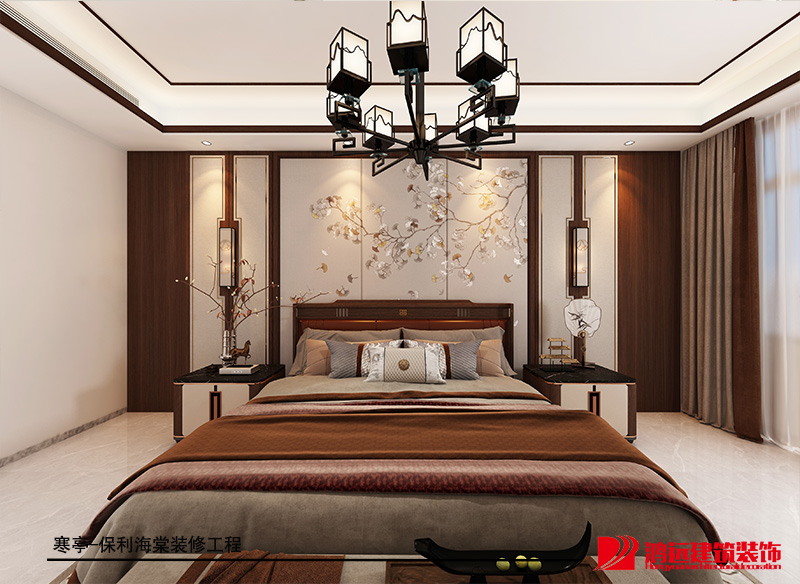 中式卧室裝修設計(jì)